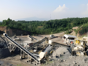 高速公路骨料生產(chǎn)線