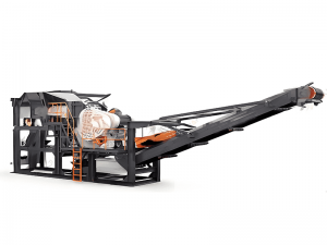 半移動式破碎站