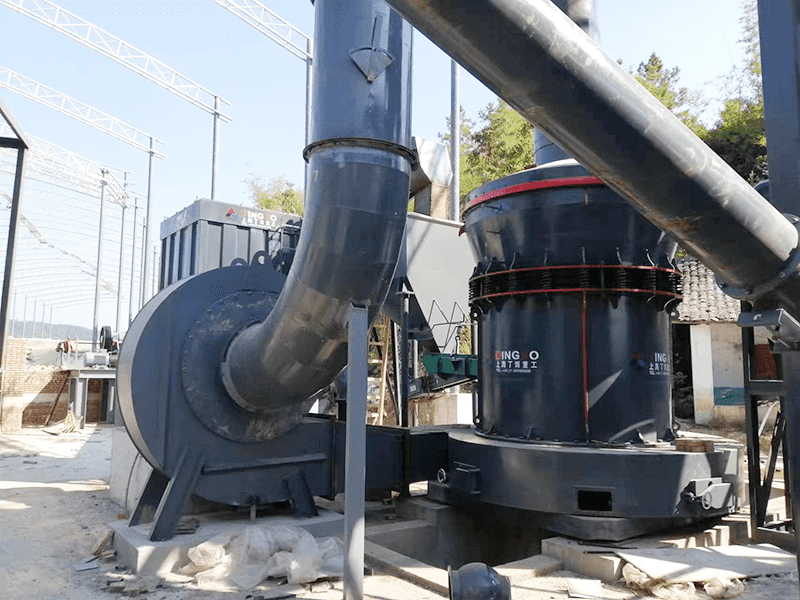 宁夏40TPH石灰石磨粉生产线
